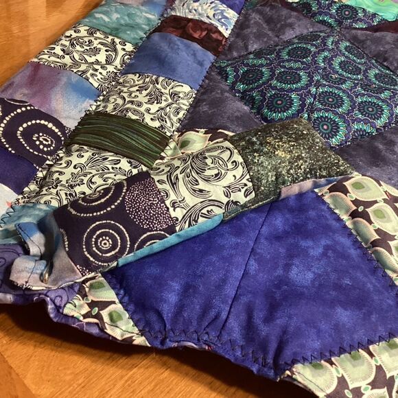 NWT Hand Crafted Toy Animal/Doll Quilt with Pillow - Picture 5 of 9